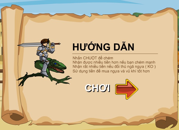 game Hiep si rong online viet hoa