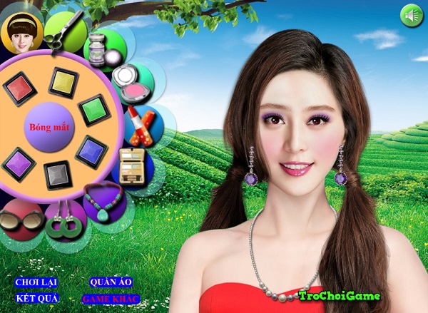 game Trang diem nguoi that trung quoc cham diem
