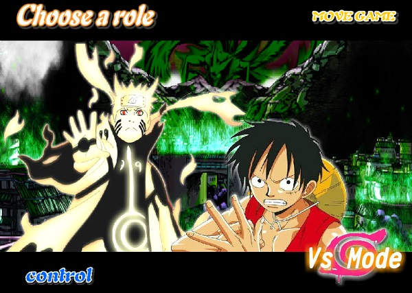 Luffy vs Naruto - Gamevivu.com