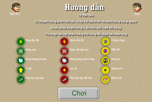 game Bong chuyen dau to 2 nguoi choi