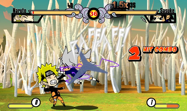 game Tran chien Naruto mini 2 hinh anh 3