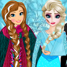 Elsa và Anna gặp nạn