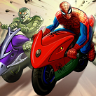 Người nhện đua xe máy