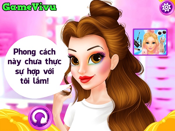 game Trang diem cong chua Belle hinh anh 3