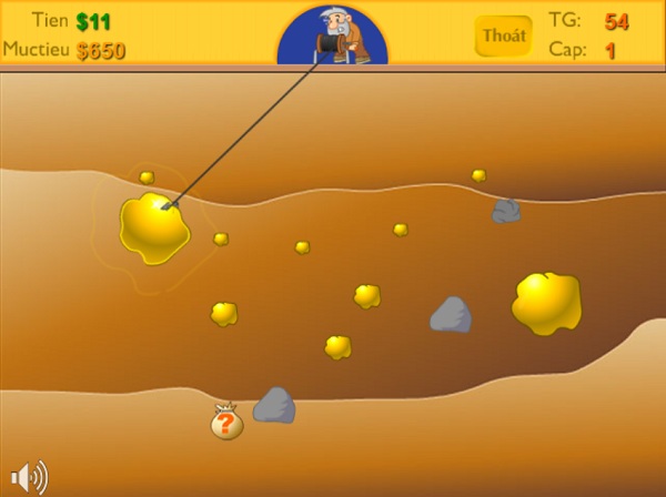 game Đào vàng cổ điển online