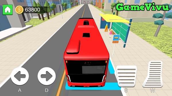 game Lái xe bus simulator online