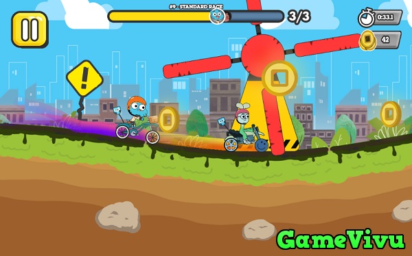 Game Đua xe BMX Cartoon Network online miễn phí hay nhất 24h y8