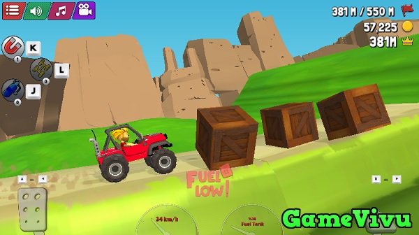 game Hill Climb Racing 3D hình ảnh 1