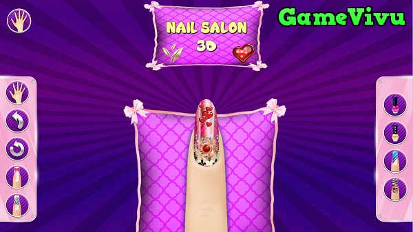 Game Làm nail 3D, Chơi game Làm móng tay Nail Salon 3D online y8