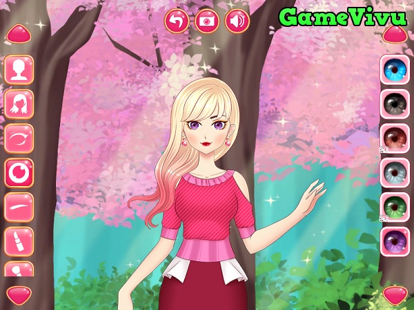 game Trang điểm công chúa anime hình ảnh 1