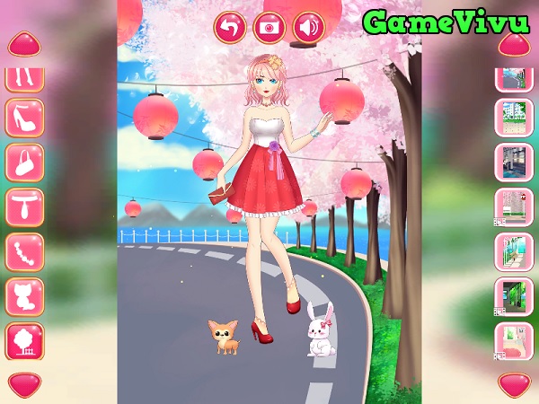 game Trang điểm công chúa anime miễn phí