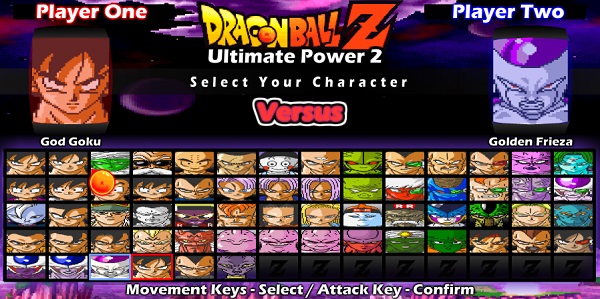 Game DBZ Ultimate Power 2, Choi game DBZ Ultimate Power 2 player | Hình 1