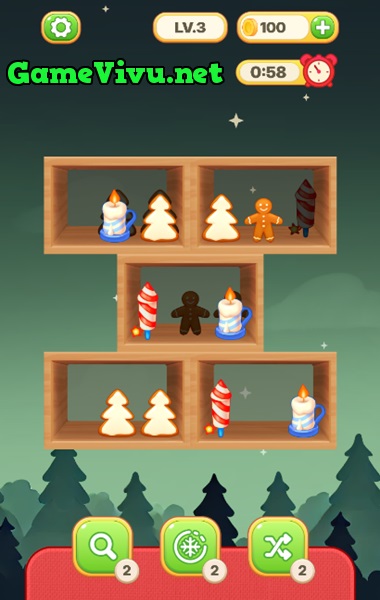 game Sắp xếp đồ giáng sinh hình ảnh 1