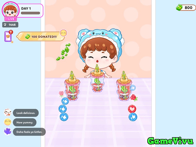 game ASMR Girl: Livestream Mukbang online game ASMR Girl: Livestream Mukbang online