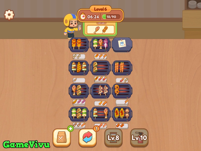 game Giờ xiên skewer time game Giờ xiên skewer time