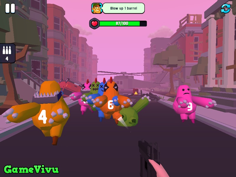 game Lắp súng diệt zombie Pew Pew Dose game Lắp súng diệt zombie Pew Pew Dose