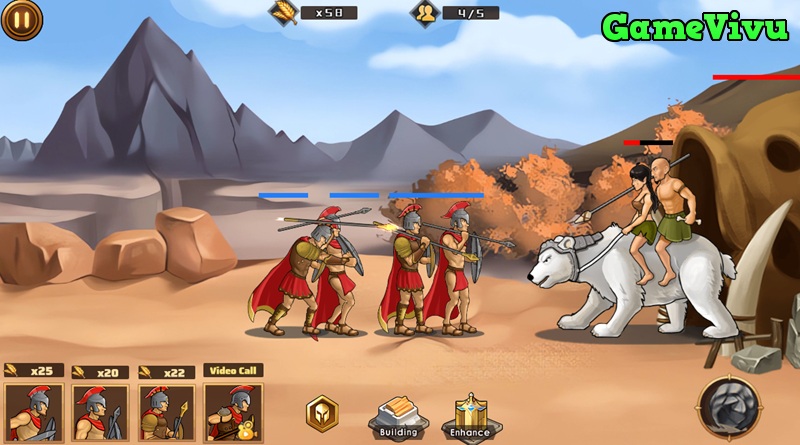 game Đội quân thần thoại trên điện thoại máy tính pc game Đội quân thần thoại trên điện thoại máy tính pc