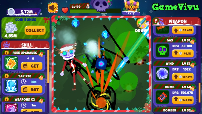 Game Hành hạ Buddy giáng sinh miễn phí Game Hành hạ Buddy giáng sinh miễn phí