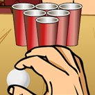 Ném bóng vào cốc