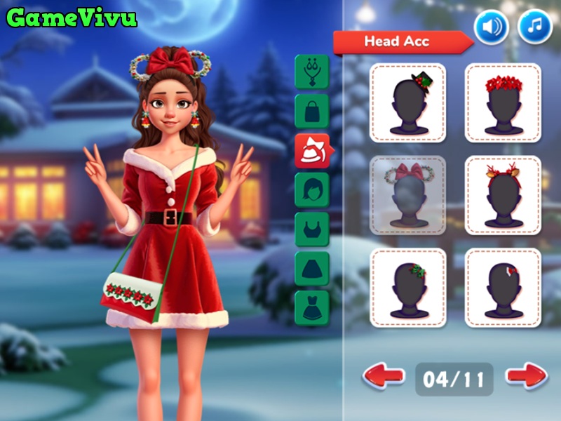 Game Thời trang giáng sinh của sao online Game Thời trang giáng sinh của sao online