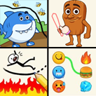 Vẽ hình giải đố