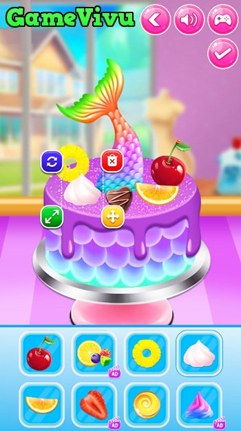 game Bánh kem búp bê nàng tiên cá miễn phí game Bánh kem búp bê nàng tiên cá miễn phí