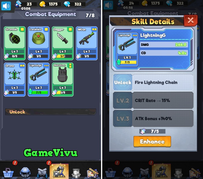 game Ghép vũ khí diệt zombie trên điện thoại máy tính pc game Ghép vũ khí diệt zombie trên điện thoại máy tính pc