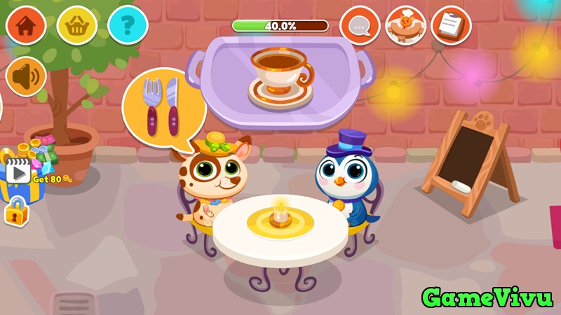 game Nhà hàng mèo Bubbu miễn phí game Nhà hàng mèo Bubbu miễn phí