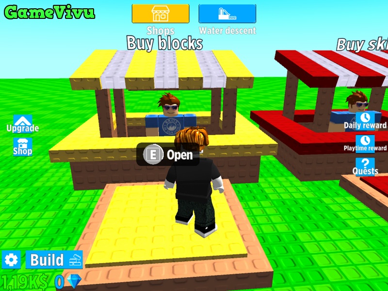 game Xây cầu trượt nước Obby: Build an Aquapark game Xây cầu trượt nước Obby: Build an Aquapark