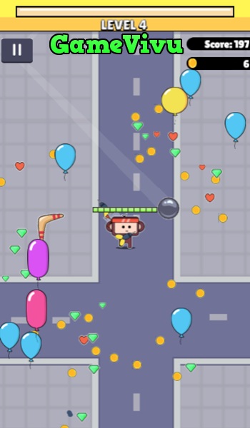 game Khỉ bắn bóng Bloons Survivor.io game Khỉ bắn bóng Bloons Survivor.io