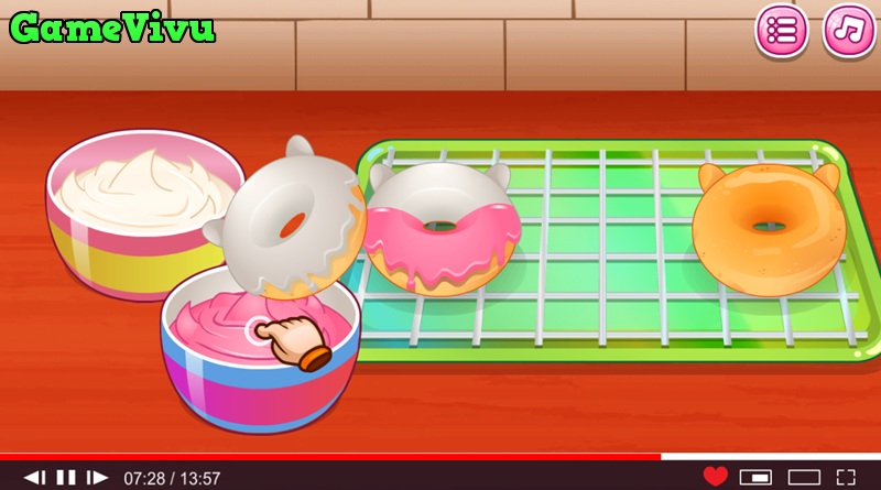 game Roxie làm bánh donut online game Roxie làm bánh donut online