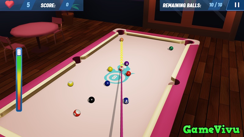 game Bida góc nhìn thứ nhất 3D online game Bida góc nhìn thứ nhất 3D online