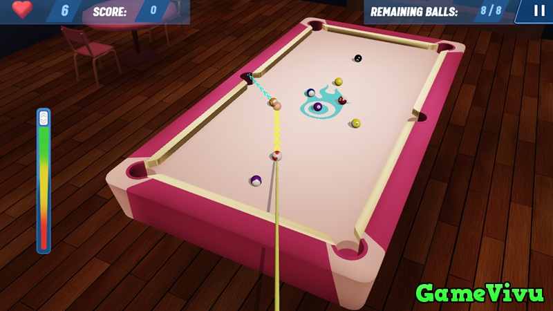 game Bida góc nhìn thứ nhất Pool Mania game Bida góc nhìn thứ nhất Pool Mania