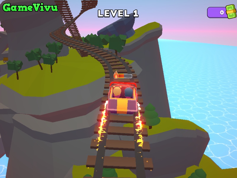 game Tàu lượn siêu tốc 3D Roller Coaster Rush game Tàu lượn siêu tốc 3D Roller Coaster Rush