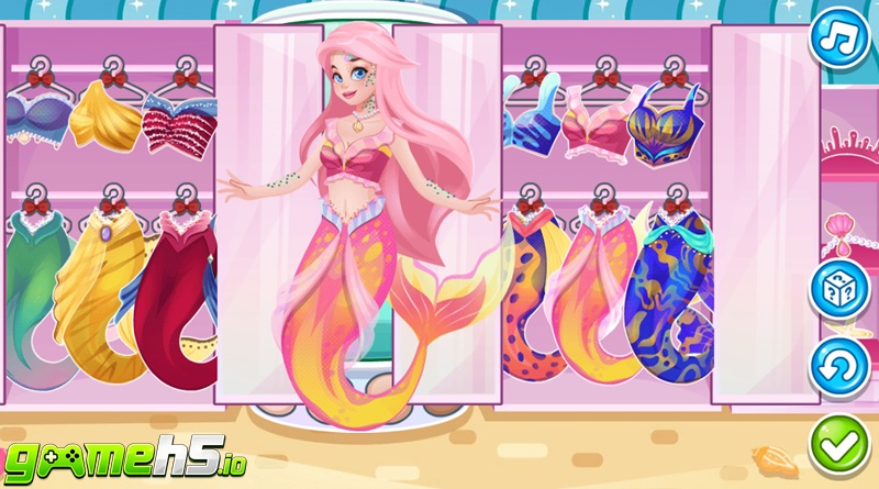 game Nàng tiên cá dễ thương Girly Mermaids game Nàng tiên cá dễ thương Girly Mermaids