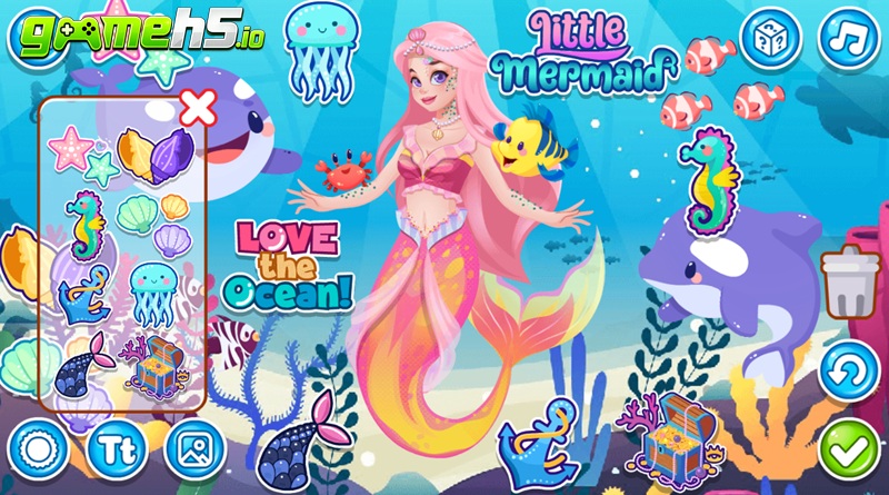 game Nàng tiên cá dễ thương miễn phí game Nàng tiên cá dễ thương miễn phí