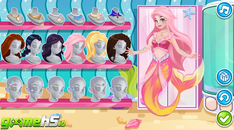 game Nàng tiên cá dễ thương online game Nàng tiên cá dễ thương online