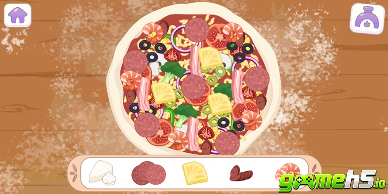 game Thợ làm bánh pizza trên mobile pc game Thợ làm bánh pizza trên mobile pc