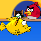 Angry birds câu cá 2 người