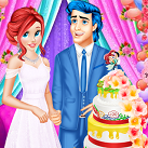 Ariel làm bánh cưới
