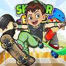 Ben 10 trượt ván