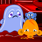 Chú khỉ buồn Halloween 2018