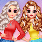 Làm đẹp cho công chúa Elsa và Anna