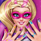 Làm móng tay cho Barbie