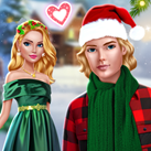 Thời trang cặp đôi giáng sinh Thời trang cặp đôi giáng sinh