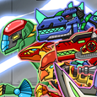Lắp ráp robot dino corp 3